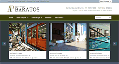 Desktop Screenshot of apartamentosbaratos.com.br
